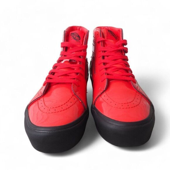 Vans x David Bowie SK8-Hi Platform 2 "Ziggy Stardust Red" Women's 9.5 - Picture 3 of 11